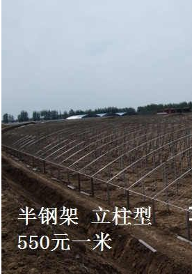 半鋼架—立柱型